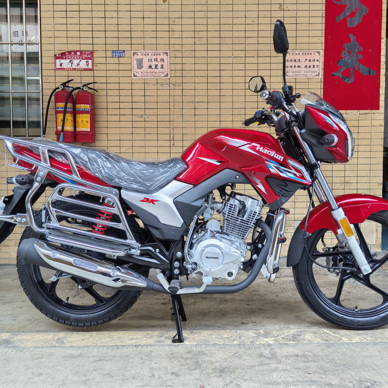 Cross-border DK two-wheel fuel-powered motorcycle, new model, fuel-efficient men's motorcycle, hot-selling in Africa