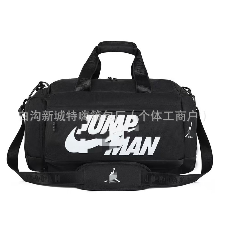 トレンディなブランドロゴスポーツフィットネスバッグメンズ大容量短距離旅行バッグ水泳トレーニングバッグ軽量荷物バックパック女性|undefined