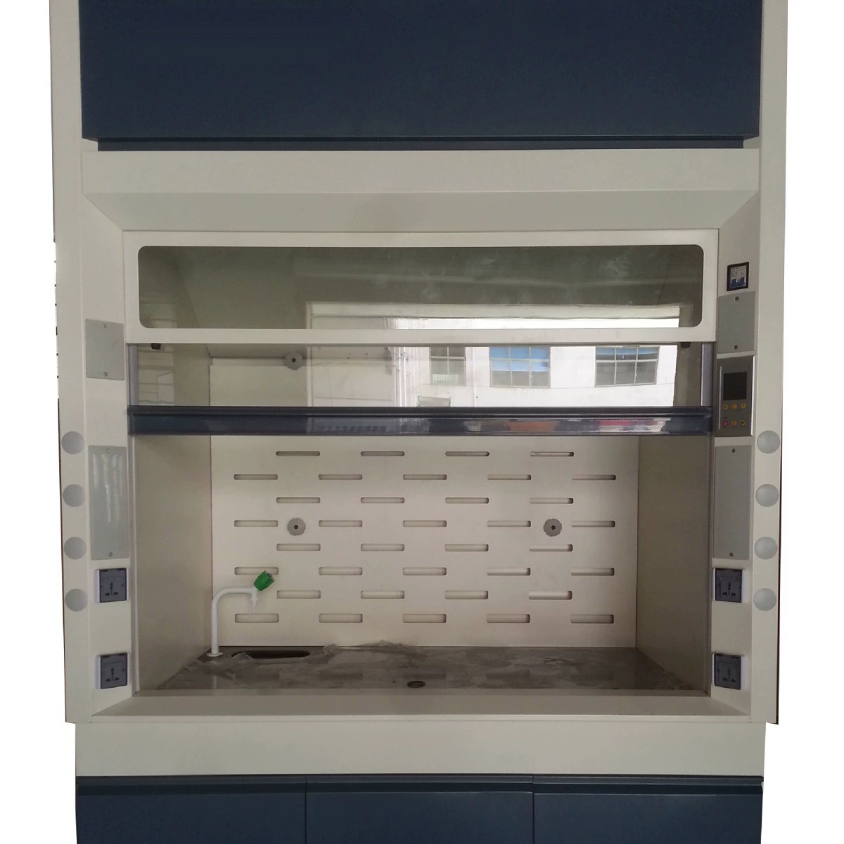 Вытяжной шкаф LS-1 «Внешняя подача воздуха», лабораторное оборудование, цельностальной вентиляционный шкаф для медицинского использования
