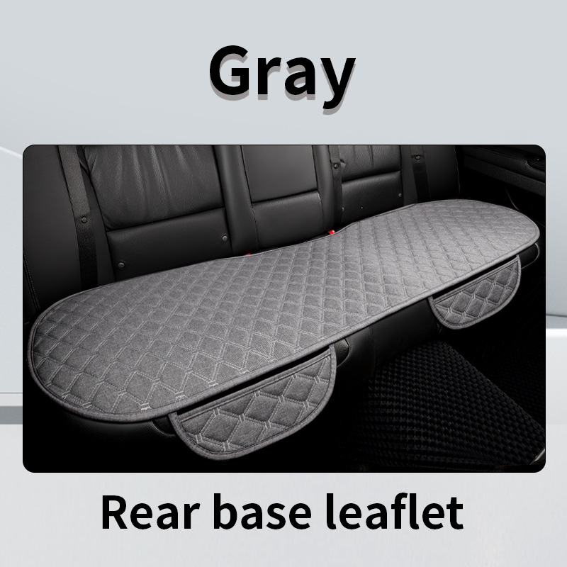 Cojín del asiento del coche cuatro estaciones universal de cinco asientos de lino de tres piezas cubierta del asiento del coche comercio exterior estilo de venta caliente