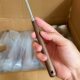 New 304 Stainless Steel Mushroom Shovel Walnut Shovel Frying Shovel Home Kitchen Fried Meat Old Style Shovel