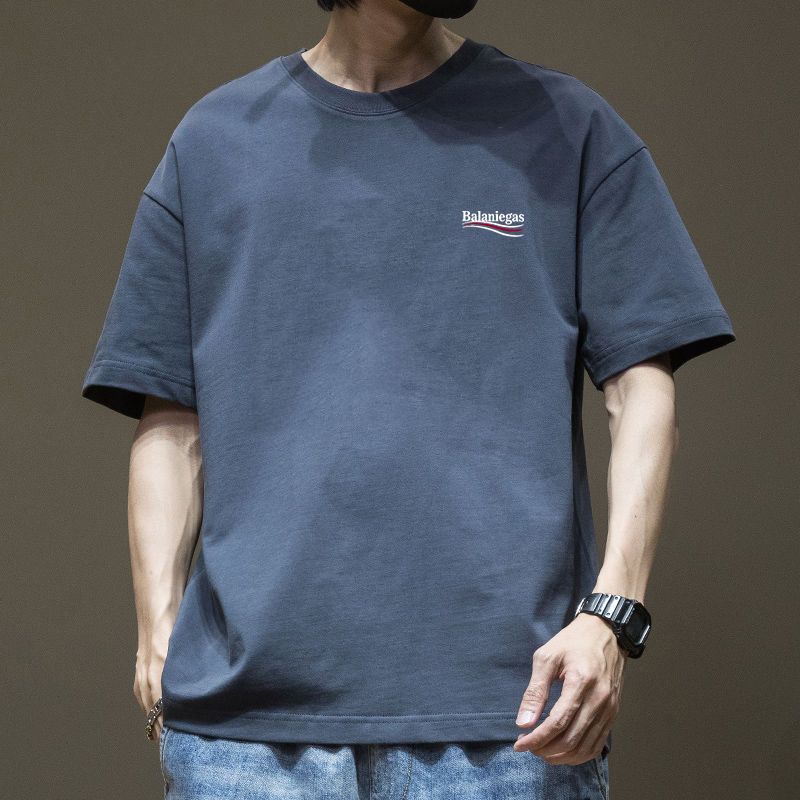 43 블루면반팔-2793