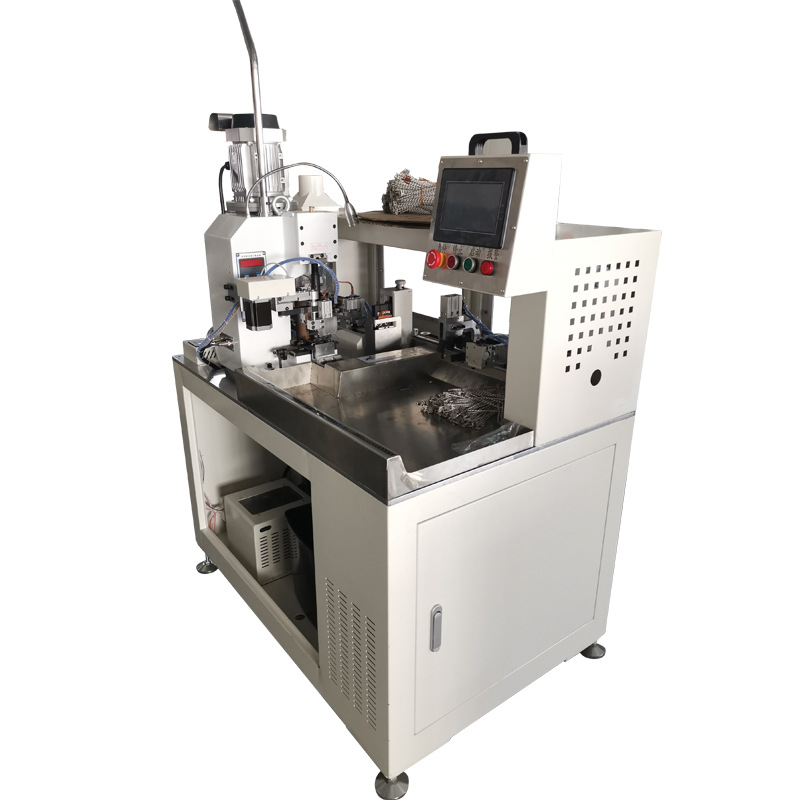 厂家供应单头双线热剥全自动端子机旗型端子连带端子剥打端子机