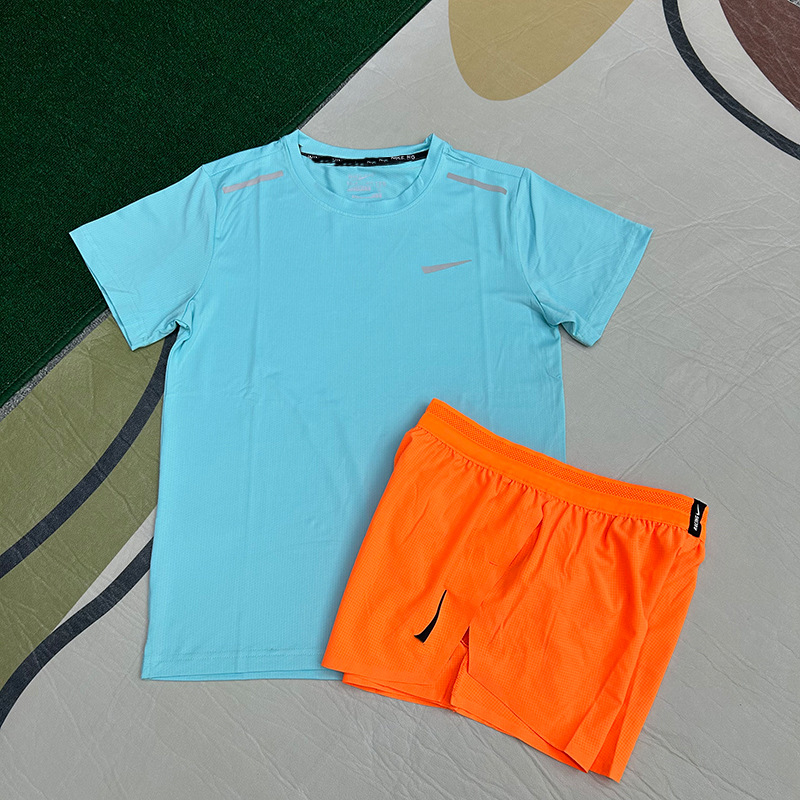 Deportes de velocidad seca camiseta de mangas cortas traje de entrenamiento de atletismo running fitness baloncesto ropa deportiva maratón hombre y mujer