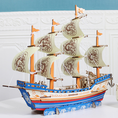 Cruise Ship Toy Cruise Cargo Ship Model Ornaments Manual diy Assembled Simulatio