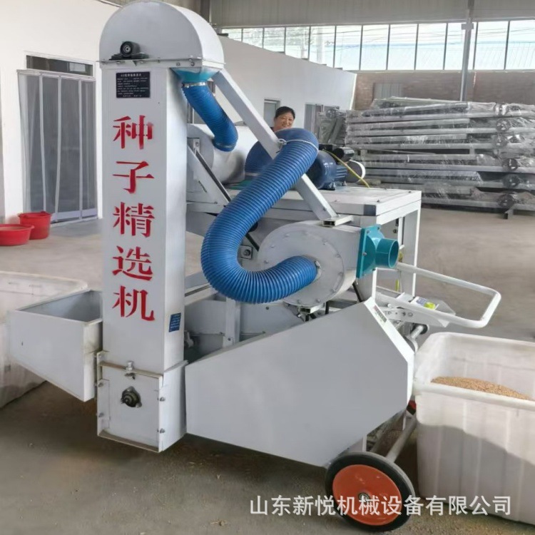 多功能玉米种子选种机 家用种子精选机小麦精选磕皮机