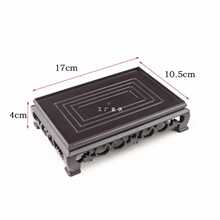 ✅花盆底座盆景奇石摆件佛像工艺品多肉花瓶托盘底托圆形加厚底盘