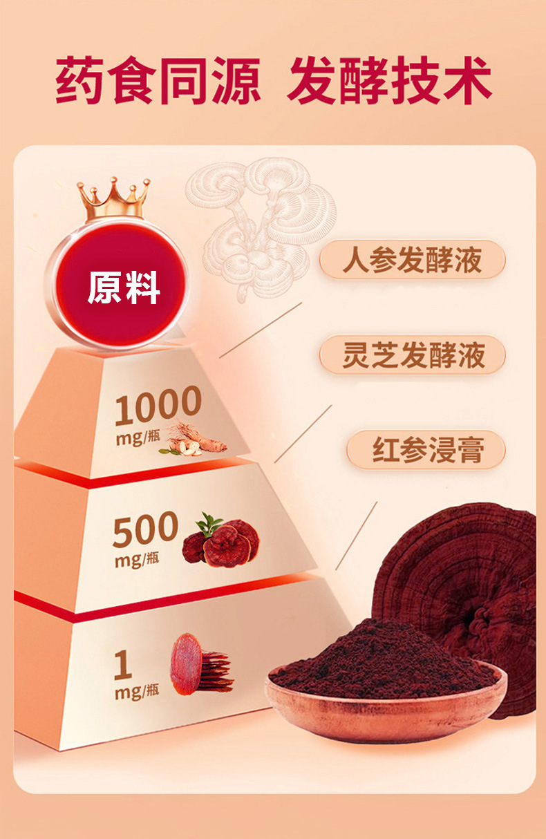 PQQ Shen Qi Yuan Qi Drink 30ml Ready-to-Drink Herbal Tonic with Ginseng Astragalus Goji and Donkey-Hide Gelatin specifications