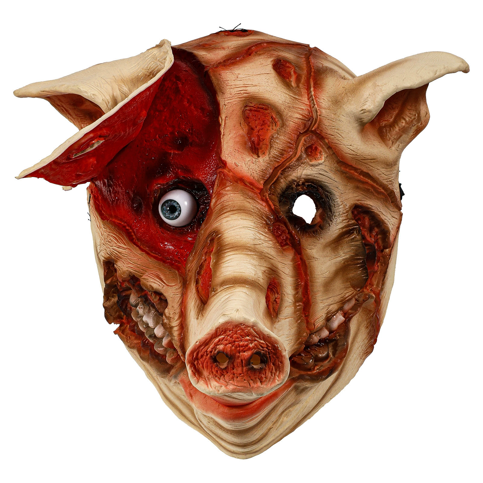 Хэллоуин латексная маска для глаз pig head mask иностранная торговля страшная маска животного дом-хаус вечеринка атрибуты