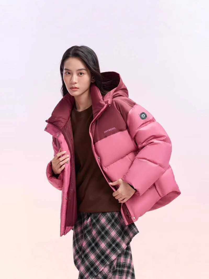 2026 nuevo invierno nuevo suelto nicho de diseño sensación de ropa de pan para mujeres corta con capuzas