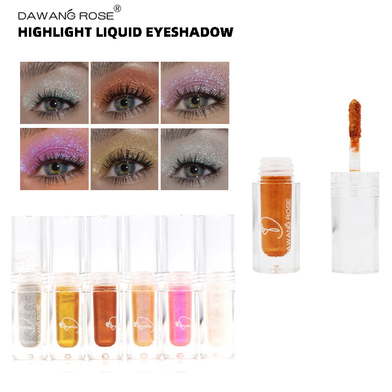 Ombretto liquido esclusivo, illuminante per il viso, trucco multiuso per illuminare e valorizzare il corpo, colore a lunga durata._voghion.com