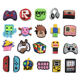 Cross-border e-commerce Amazon International Station set cartoon hole shoes shoe buckle PVC soft rubber shoe flower bracelet decorative buckle