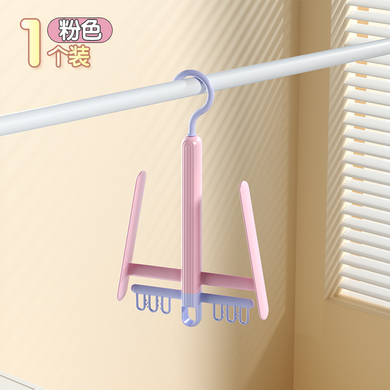 Zapatero estante creativo a prueba de viento zapatos giratorios artefacto balcón colgante zapatos multifunción percha gancho estante de secado almacenamiento