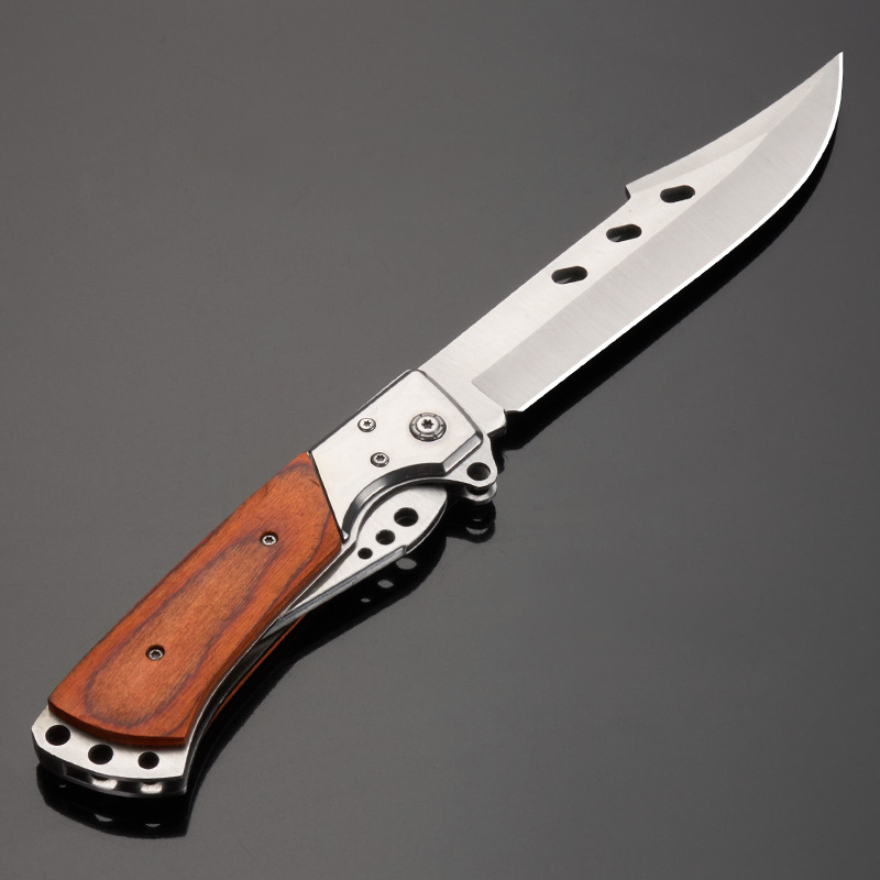 户外折叠刀新款防身刀具开刃多功能锋利短刀锋利不锈钢随身水果刀