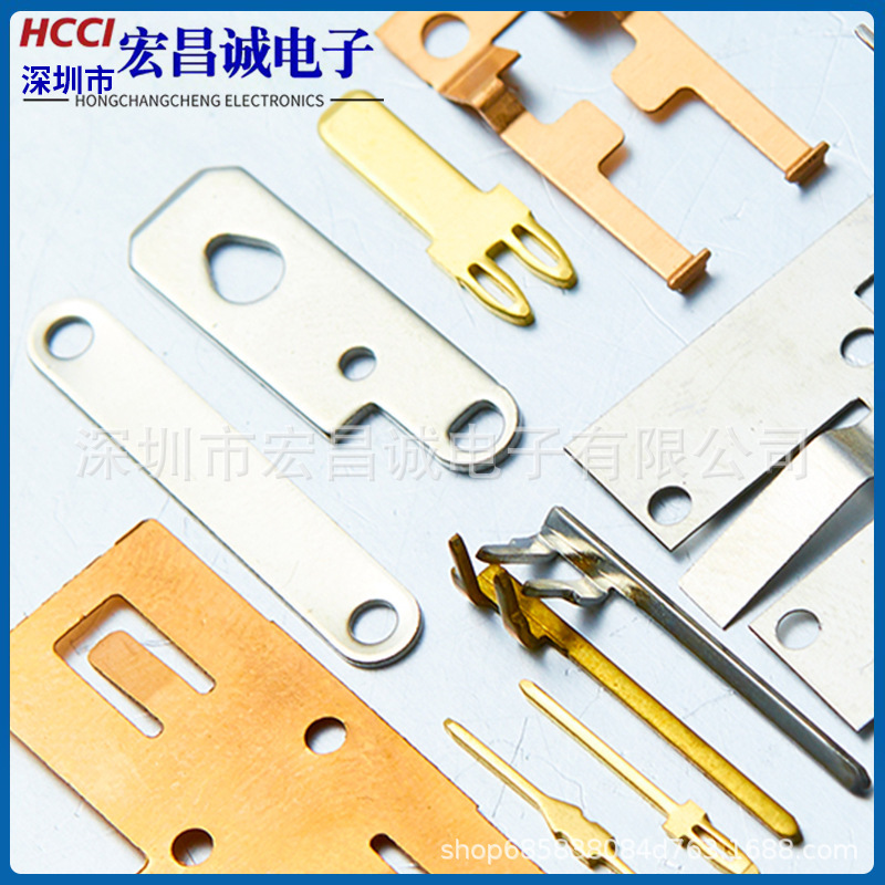 黄銅金属プレス端子金属金属端子プレス部品ピン端子金属部品ワーク|undefined