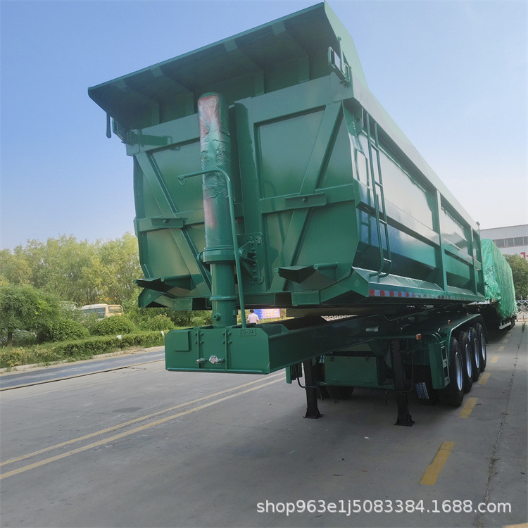Export Powder and Granular Material Transport Tank Truck, Tank-Type Dump Truck, 42-Cubic Meter Bulk Cement Tank Truck, Used Tank-Type