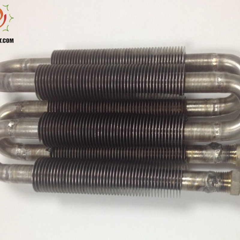 爱尔玛特蒸汽锅炉翅片管换热器 激光焊翅片管弯管