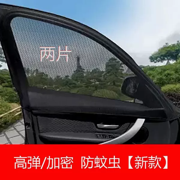 Two pieces of front window [SUV model]
