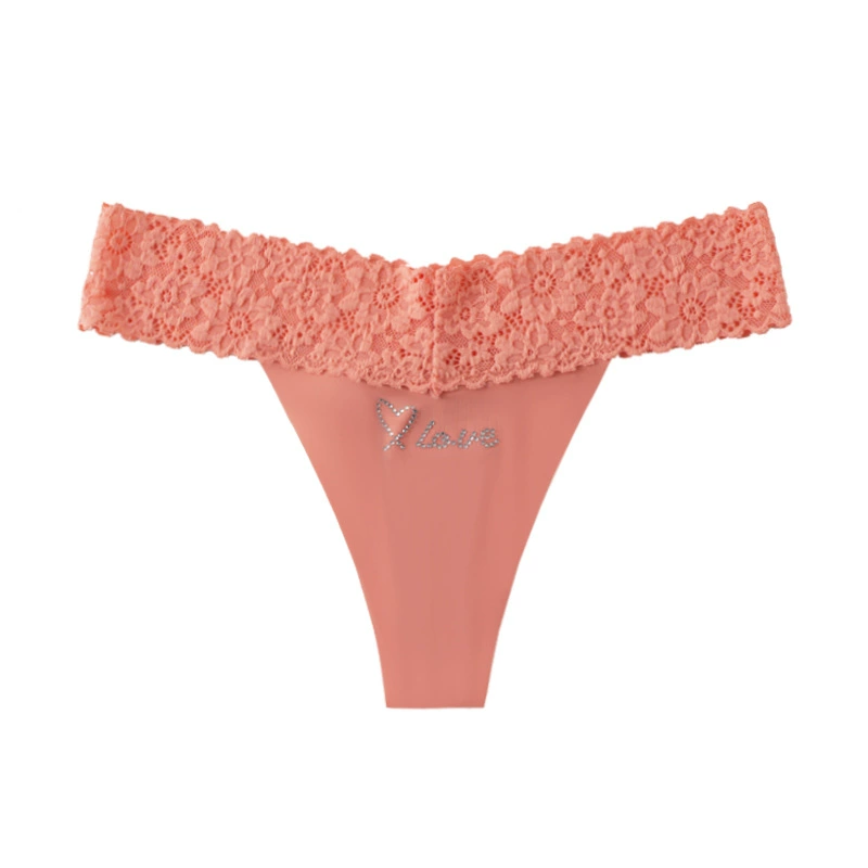 Сексуальные дышащие брюки, underwear, европейский стиль, с вышивкой, плюс размер