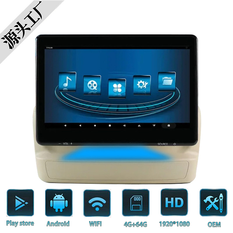Factory direct sales 14inch External headrest Android LC300 Toyota Land Cruiser 11.6inch Android display