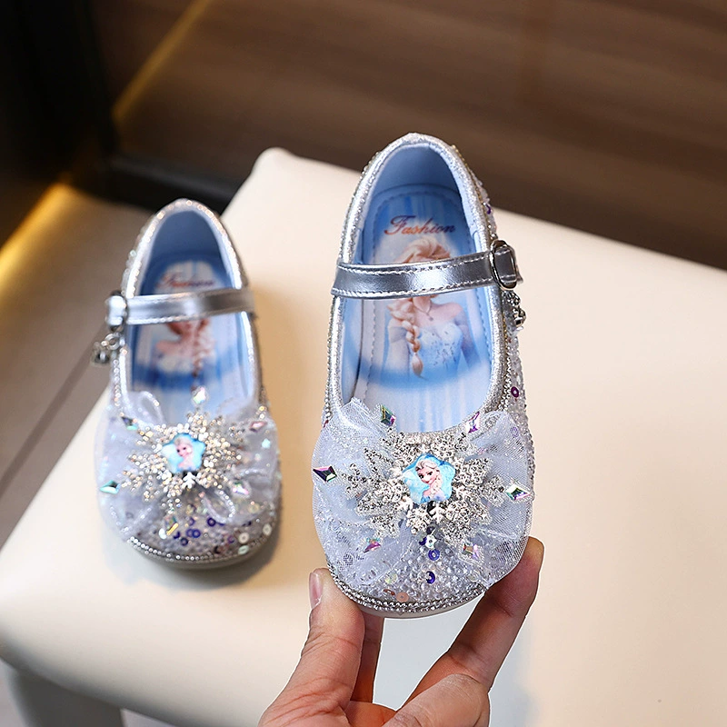 Spring children's cartoon cute footwear with bow for princess, trend of season, wholesale