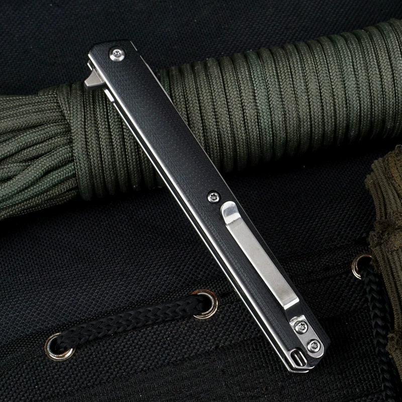Travel small handheld pocket knife for camping, (Physicals)