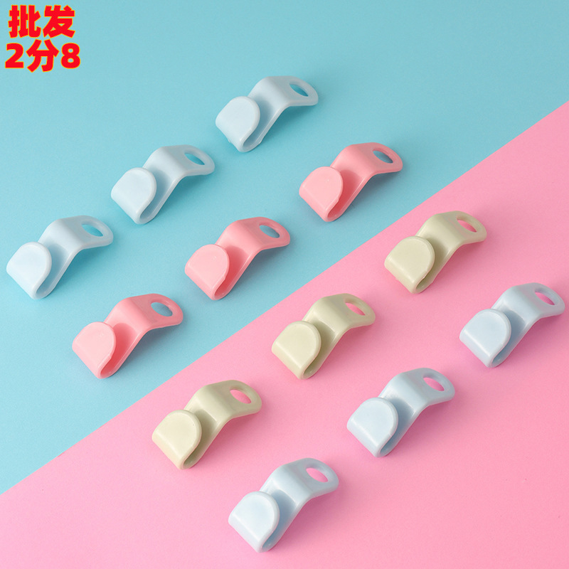 Wholesale hanger connector stackable clothes hook wardrobe organizing storage space saving multifunctional hook connecting buckle