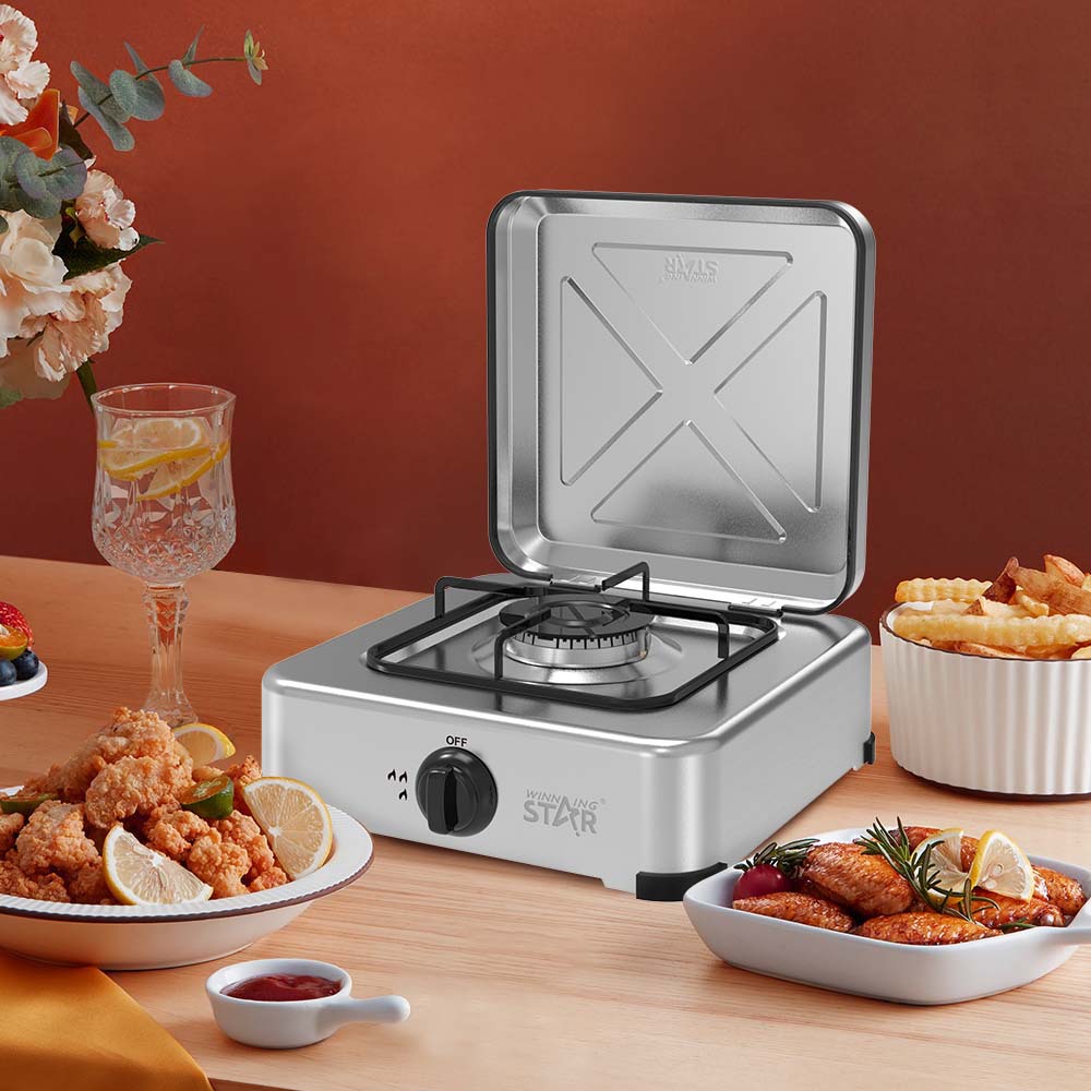 Winning Star cocina única de comercio exterior estufa de gas cocina europea para exteriores estufa de gas horno europeo simple