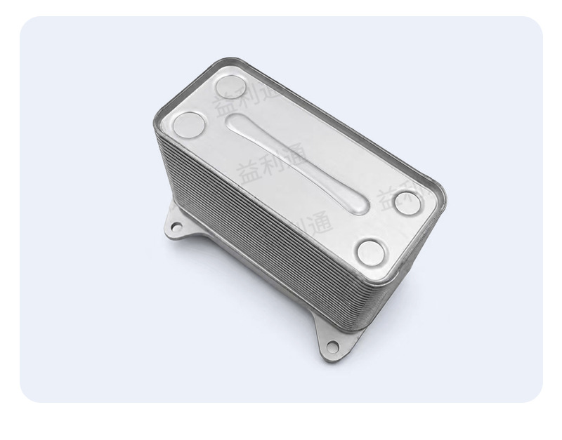 Engine oil cooler 1523003-00-B is suitable for Tesla car oil radiator base assembly