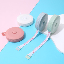 2米马卡龙色迷你小卷尺家用随身米尺软尺皮尺量三围腿腰胸围尺子