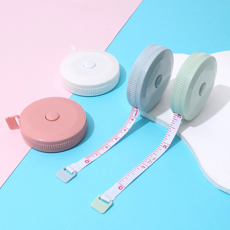 2-метровая мини-рулетка макаронного цвета