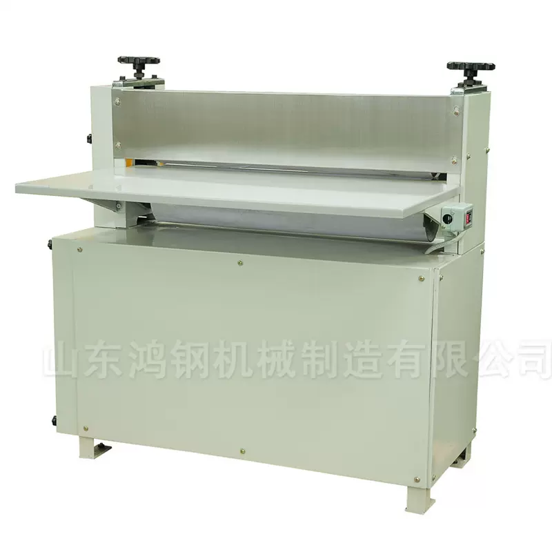 厚纸板皮革滚筒压平机 铜箔铝箔塑料板平压整平机 海绵板展平机