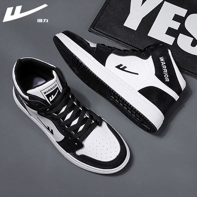 Domestic Men's Shoes High-Top Aj Sneakers Air Force 1 Men's and Women's Autumn and Winter Korean Style Sports Sneakers Fashionable and Versatile Student Shoes