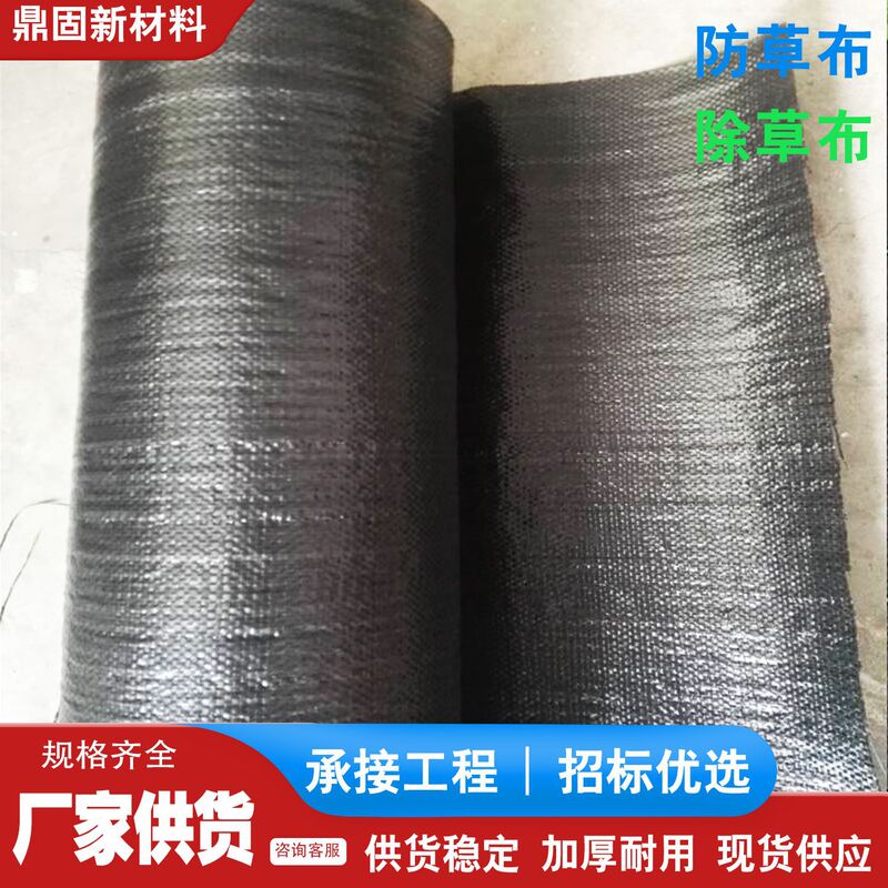Black Weed Control Fabric for Agricultural Orchards, Trees, and Flowers, Perforated Ground Cover, Breathable, Durable, Anti-Aging Weed Control Mat Black Weed Control Fabric for Agricultural Orchards, Trees, and Flowers, Perforated Ground Cover, Breathable, Durable, Anti-Aging Weed Control Mat