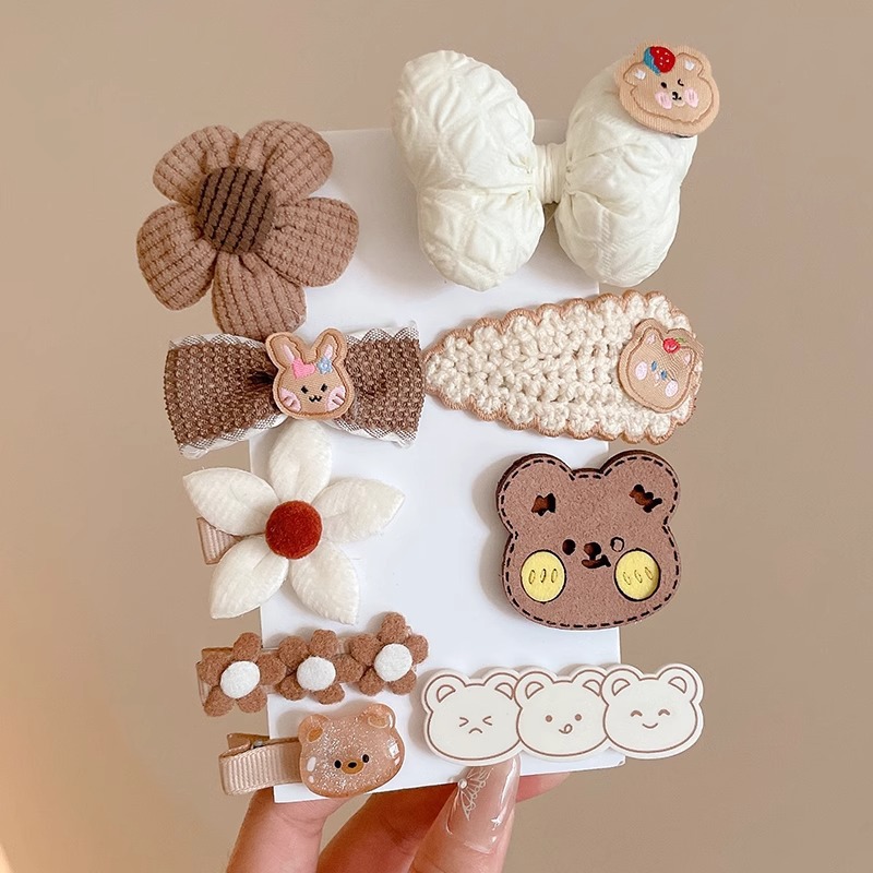 Horquilla para niños de otoño e invierno, sensación de alta calidad, no daña el cabello, pequeña fragancia, horquilla de felpa para niña, tocado, lindo clip lateral