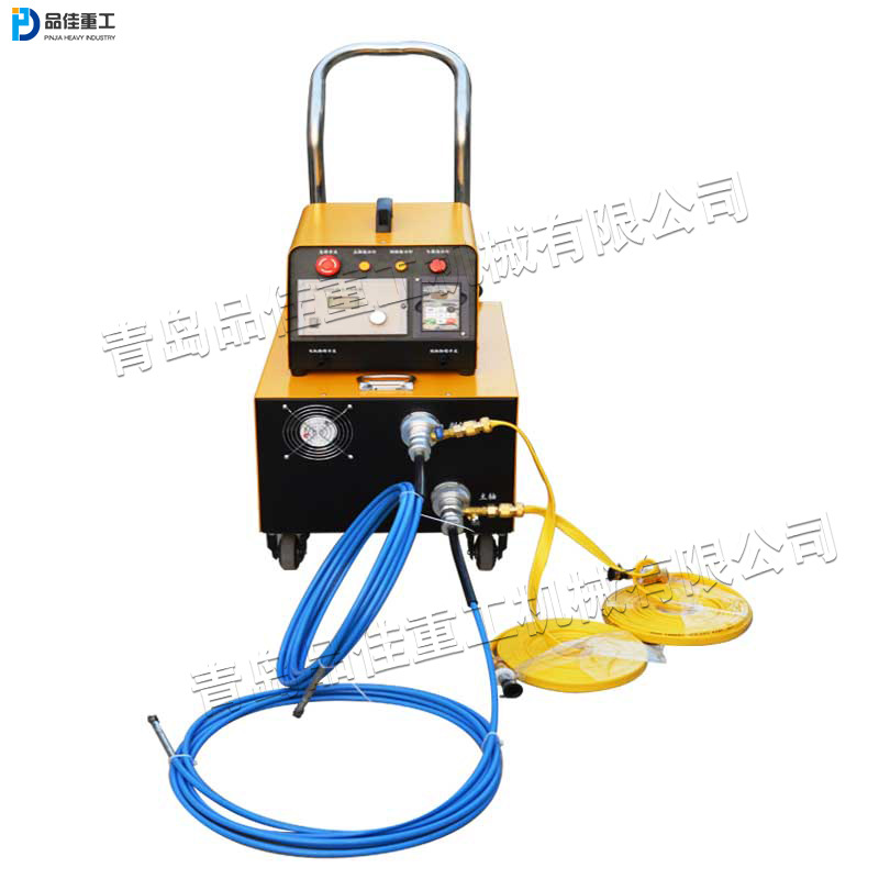 双轴管道清洗机 管道内壁表面清洗抛光设备 不锈钢管内清洁工具