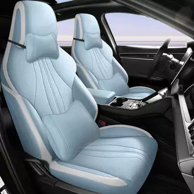 Modelə uyğun (Original) oturacaq örtükləri seat covers, universal full-coverage seat - arctic-blue-deluxe-edition-note-the-model-year-front-row-fully-covered-rear-row-partially-covered