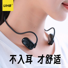跨境爆款uhb  S1開放式骨傳導二代無線藍牙耳機頭戴式氣傳導降噪