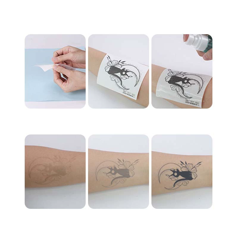 Herbal waterproof tattoo stickers, retroreflective sticker, long-term effect