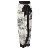 Black gauze skirt
