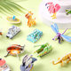 Three-dimensional 3D paper puzzle children's creative insect puzzle DIY kindergarten early education hand-assembled educational toys