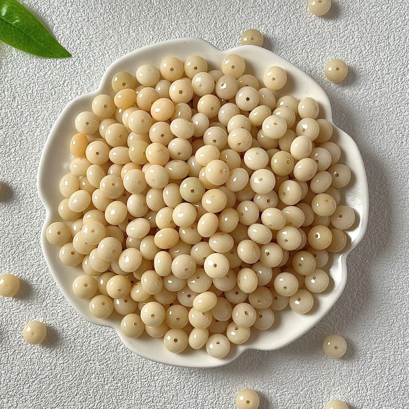 커스터드 주판구슬 [싱글]