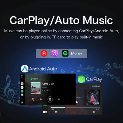to Android Auto Three-In-One | Simsiz CarPlay və Android Auto