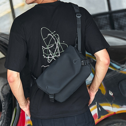 New cross-body bag, men's trendy brand, cross-border men's shoulder bag, fashion messenger bag, student casual shoulder bag, Japanese backpack