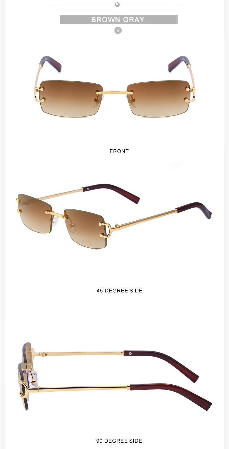 Fashion Square Frame Sunglasses Wholesalepicture7