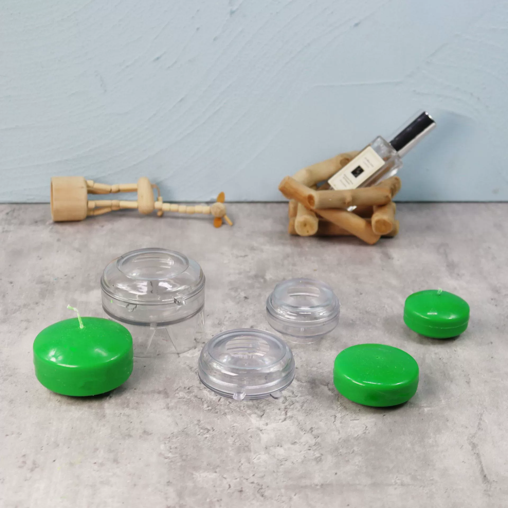 雄威 Plastic candle, compact water polo ball, mold, handmade