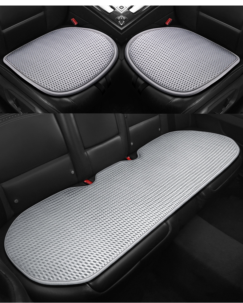 Car Seat Cushion Honeycomb Cushion Single Piece Summer Car Seat Cushion Three-Piece Set Sandwich Breathable Cooling Pad Ventilated Cooling Pad