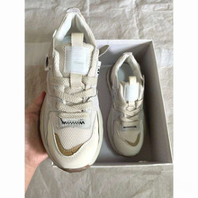 显脚小老爹鞋女2025年新款秋季潮ins复古厚底阿甘鞋轻便运动鞋女