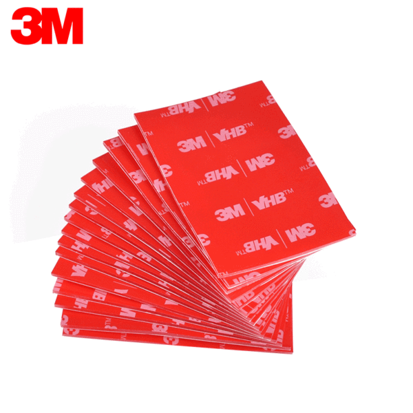 Transparent waterproof heat-resistant double-sided tape