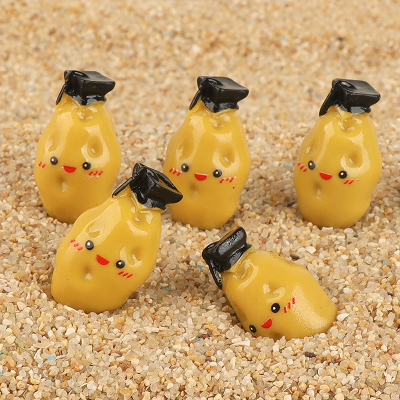 仿真微缩新款小土豆 树脂工艺品DIY饰品立体批发迷你可爱小摆件